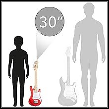 30 inch electric guitar for beginners